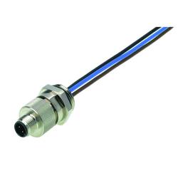 Weidmüller POS-4P M12 M20 300MM vestavný zástrčkový konektor pro senzory - aktory, 8425940000, piny: 4, 1 ks