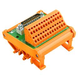 Interface, RSSD, SUB-D plug, in compliance with IEC 807-2 / DIN 41652, 25-pole female, Tension clamp connection RS SD25 BZ Weidmüller Množství: 1 ks