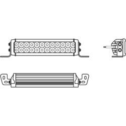 Osram Automotive dálkový světlomet LEDDL117-CB LEDDL117-CB LED vpředu (d x š x v) 62 x 306 x 80 mm