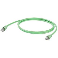Weidmüller 8941350030 RJ45 síťové kabely, propojovací kabely CAT 6A S/FTP 3.00 m zelená samozhášecí, odolné proti oleji, odolné proti UV záření 1 ks