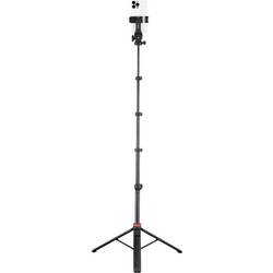 Hama trojnohý stativ 1/4palcové min./max.výška=49.5 - 160 cm černá vč. řemínku na ruku, s Bluetooth, vč. držáku smartphonu