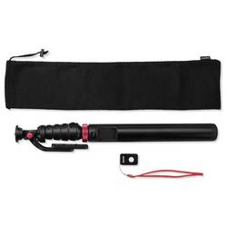 Hama trojnohý stativ 1/4palcové min./max.výška=49.5 - 160 cm černá vč. řemínku na ruku, s Bluetooth, vč. držáku smartphonu