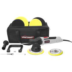 Dino KRAFTPAKET Exzenterpoliermaschine 230 V 650 W 1600 - 6400 U/min 125/150 mm 9mm Hub 640296 excentrická leštička 230 V 650 W 1600 - 6400 ot./min 12.5 mm