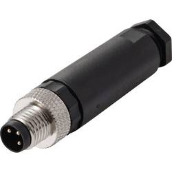 TRU COMPONENTS Vestavná zástrčka pro čidlo/aktuátor, TC-13752056, piny: 3, 1 ks