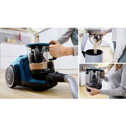 Bosch beutelloser Staubsauger ProFamily GS41 Serie 6, blau bezsáčkový vysavač 750 W bezsáčkový
