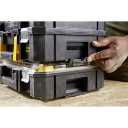 STANLEY Mobile Werkstatt FATMAX TSTAK Organizer außen 440x332x119mm, 10 Fächer krabička na malé součástky (š x v x h) 337 x 119 x 440 mm přihrádek: 10 Obsah 1