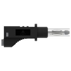 Electro PJP 2211/600V-CD1-100N měřicí kabel banánková zástrčka 100 cm černá 1 ks