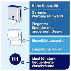 TORK 460001 Image Line zásobník na ručníky kov, plast stříbrná 1 ks