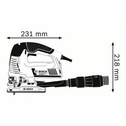 Bosch Professional GST 160 BCE přímočará pila, 800 W, 0.601.518.000