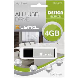 Xlyne ALU USB flash disk 4 GB hliník 177555 USB 2.0