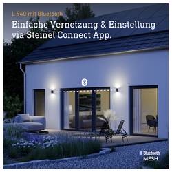 Steinel LED AUSSENLEUCHTE L 940 C ANT 087746 venkovní nástěnné osvětlení 14.5 kW Barvy světla (LED svítidlo): teplá bílá