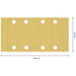 Bosch Accessories EXPERT C470 2608900859 brusný papír s otvory Zrnitost 400 (d x š) 230 mm x 93 mm 10 ks