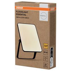 OSRAM HOMELIGHTING Floodlight Essential 20W 3000K 4099854429705 venkovní LED reflektor 20.00 W Barvy světla (LED svítidlo): teplá bílá