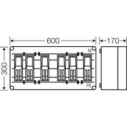 Hensel Mi 6494, 20001554 pouzdro, IP65, 300 mm , 1 ks