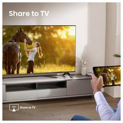 Hisense 40A4Q QLED TV, 100 cm 40 palec, F (A - G), DVB-T2, DVB-C, DVB-S2, Full HD, Smart TV, WLAN, černá