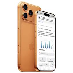 Apple iPhone 17 Pro Max iPhone 256 GB, 17.5 cm (6.9 palec), Vesmírná oranžová, iOS 26, dual SIM