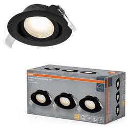 OSRAM HOMELIGHTING 4058075853836 stropní lampa, LED stropní reflektor, LED, pevně vestavěné LED, černá