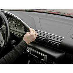 Eufab 30181 ochranná lišta na auto chrom (d x š) 3 m x 7 mm