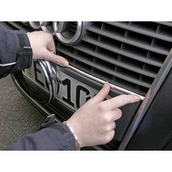 Eufab 30181 ochranná lišta na auto chrom (d x š) 3 m x 7 mm