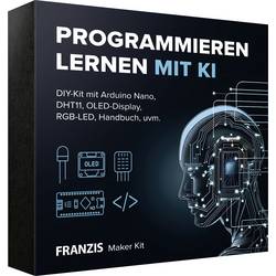 FRANZIS 67236 experimentální, pájení, programování, elekronika, učení & škola sada pro tvůrce, od 14 let, Box