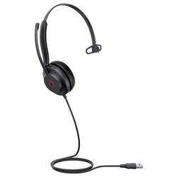 Yealink UH35 Mono UC Headset otevřená (On Ear) kabelová černá telefon