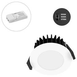 EVN L54D100125 L54D100125 LED vestavné svítidlo, LED, pevně vestavěné LED, 10 W, bílá