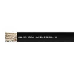 HELU 28101-500 plochý kabel 12 G 1.5 mm², 500 m, černá
