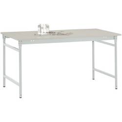 Manuflex BB3011.7035 Servírovací stolek základní stacionárně s Melamin-Tischplatte v světle šedá RAL 7035, Šxhxv: 1000 x 600 x 780 mm šedobílá (RAL 7035)