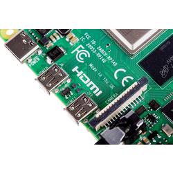 TRU COMPONENTS Pure Set Raspberry Pi® 4 B 4 GB 4 x 1.5 GHz vč. napájecího zdroje, vč. pouzdra