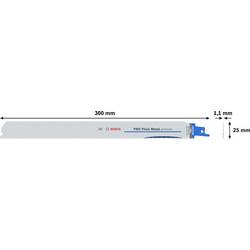 Bosch Accessories 2608659000 Plátek šalové pily Délka řezacího listu 300 mm 5 ks
