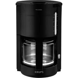 Krups ProAroma kávovar černá připraví šálků najednou=15 funkce uchování teploty, skleněná konvice