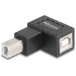 Delock USB 2.0 adaptér [1x USB 2.0 zástrčka B - 1x USB 2.0 zásuvka B] 67205 90° zatočeno nahoru
