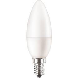 Philips LED 31250000 LED Energetická třída (EEK2021) F (A - G) E14 svíčkový tvar 5 W = 40 W teplá bílá (Ø x d) 35 mm x 106 m nestmívatelné 1 ks
