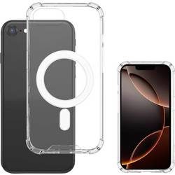 4Smarts Hybrid Case Ibiza Cover Apple iPhone 16e transparentní Kompatibilní s MagSafe 541361