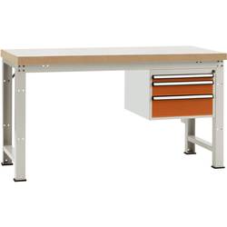 Manuflex WP5417.2001 pracovní stůl (š x v x h) 1500 x 800 x 700 mm červenooranžová (RAL 2001)