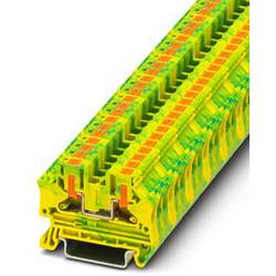 Phoenix Contact PTV 4-PE 1088730 svorka ochranného vodiče Pólů: 2 0.2 mm² 6 mm² zelenožlutá 50 ks