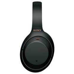Sony WH-1000XM4 sluchátka uzavřená (Over Ear) Bluetooth®, kabelová stereo černá Potlačení hluku složitelná Hi-Fi