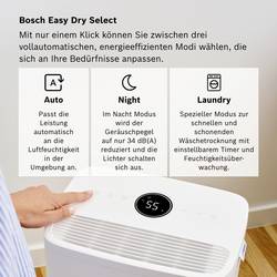 Bosch Home Comfort Dry 1000 odvlhčovač vzduchu, 7733703556, 40 m³, bílá