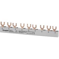 Doepke 09920175 Sběrnice DOEPKE, vidlice, 3pólový, 9 TE, 63 A (L1, L2, L3 x 3 = 9) Phase busbar 63 A 690 V 1 ks