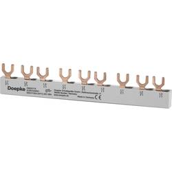 Doepke 09920175 Sběrnice DOEPKE, vidlice, 3pólový, 9 TE, 63 A (L1, L2, L3 x 3 = 9) Phase busbar 63 A 690 V 1 ks