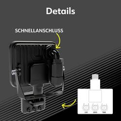 Müller-Licht Orlando 21600072 venkovní LED reflektor s PIR detektorem 20 W Barvy světla (LED svítidlo): neutrální bílá
