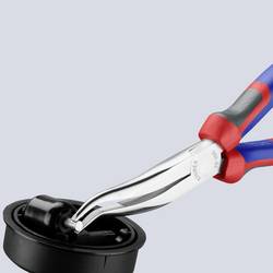Knipex 38 35 200 pro elektroniku a jemnou mechaniku ploché jehlové kleště rovné vanadová elektrikářská ocel 200 mm