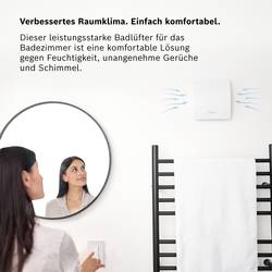 Bosch Home Comfort Fan 1500 W125 Nástěnné ventilátory 230 V 182 m³/h 125 mm