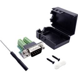 TRU COMPONENTS T190C4090 vestavný konektor D-Sub Pólů: 9 šroubovací 1 ks