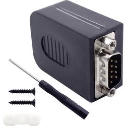 TRU COMPONENTS T190C4090 vestavný konektor D-Sub Pólů: 9 šroubovací 1 ks