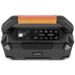 TechniSat DIGITRADIO 231 OD 0000/3966 odolné rádio, DAB, DAB+, FM, AUX, Bluetooth, funkce alarmu, s akumulátorem, černá
