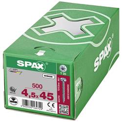 SPAX 0201010450455 R 88093 Ruko m.Spitze/T-STAR šroub do dřeva 4.5 mm 45 mm T-STAR plus ocel WIROX 500 ks