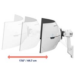 Ergotron HX mit VHD Pivot držák na zeď pro monitor 1 Displej: (s) 144,8 cm (57) nastavitelná výška, naklápěcí