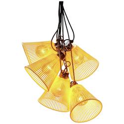 Konstsmide 2333-830 Světelný řetěz venkovní Energetická třída (EEK2021): G (A - G) 230 V Počet žárovek 10 LED jantar Délka světel: 9.15 m stmívatelné,