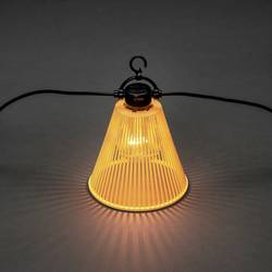 Konstsmide 2333-830 Světelný řetěz venkovní Energetická třída (EEK2021): G (A - G) 230 V Počet žárovek 10 LED jantar Délka světel: 9.15 m stmívatelné,